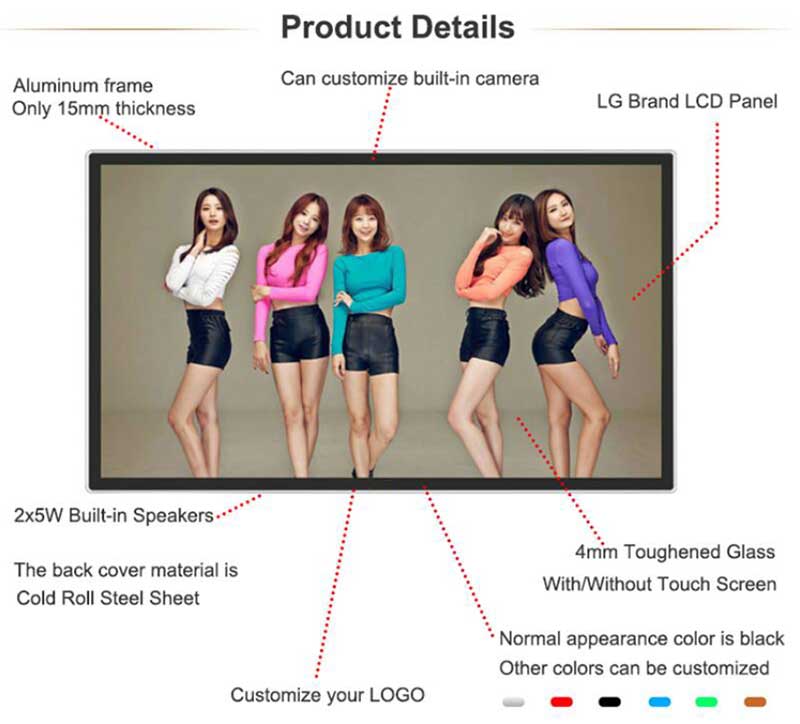 Wall Mounted LCD Digital Display for Retail Store-5