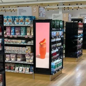 Retail Stretched Bar LCD